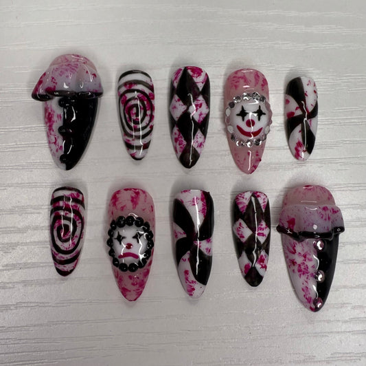 Clown Nails