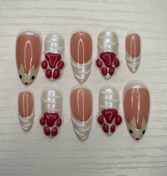 Cat Paw Nails