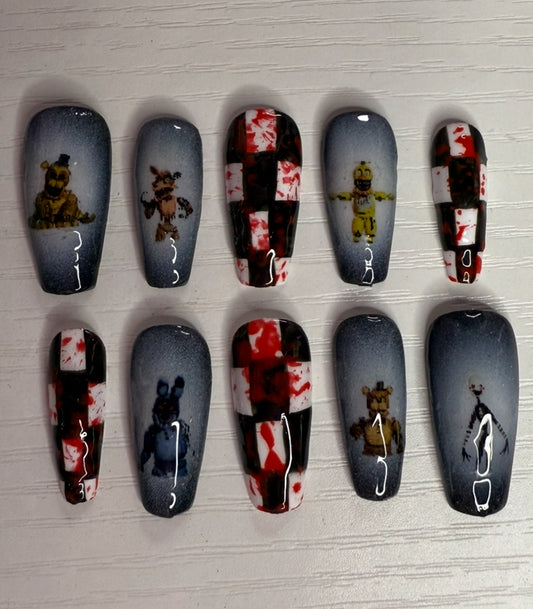 Withered animatronic nails