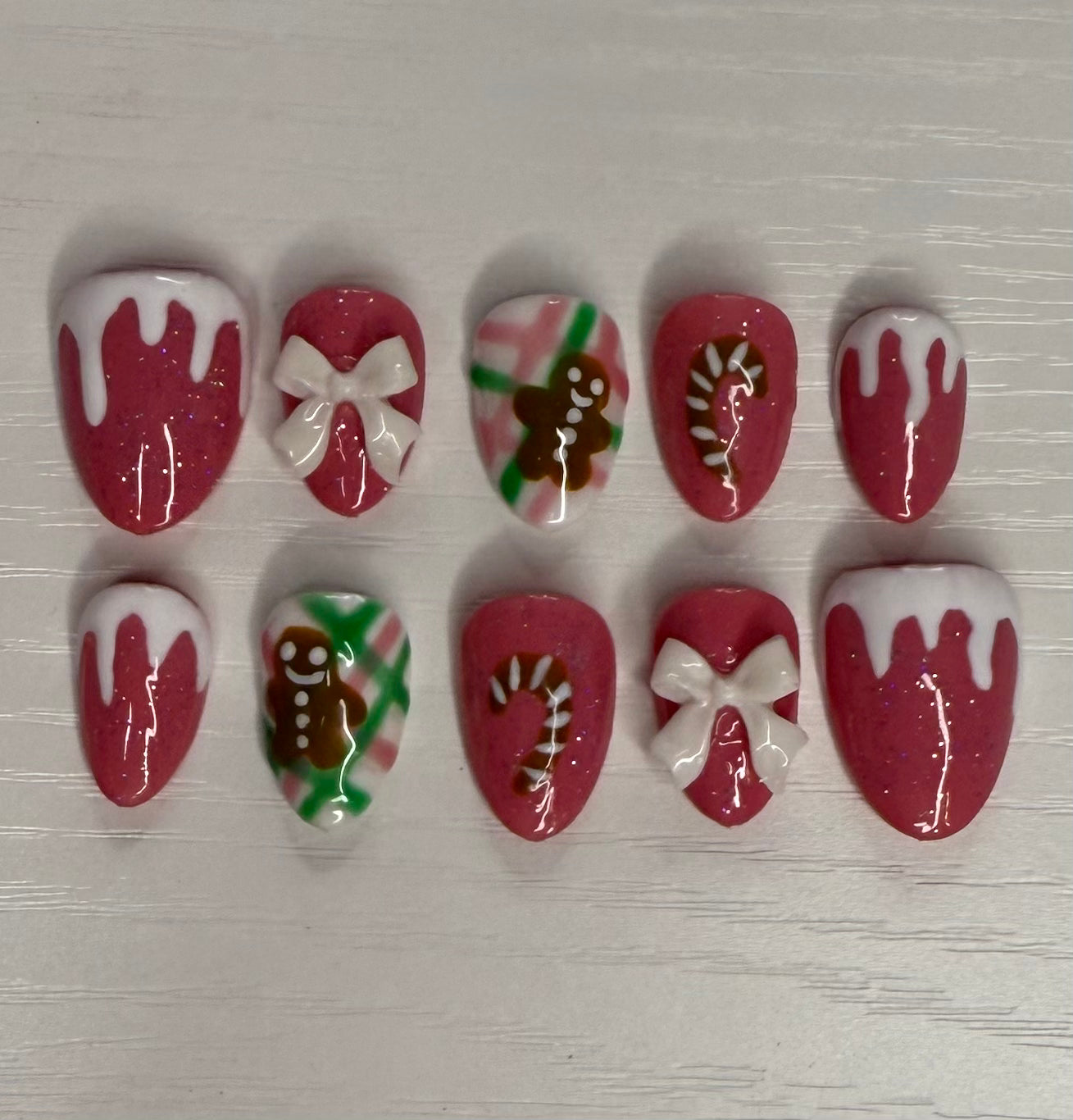 Ginger bread nails